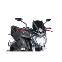 Puig New Generation Screen To Suit Yamaha MT-125 15-18'C/Bl