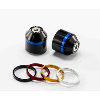 Puig Short Bar End Weights With Black Rim To Suit Various BMW Models