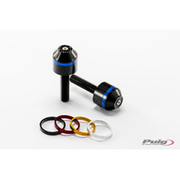 Puig Short Bar End W/Rings BMW R Nine T (Black)