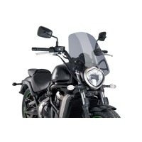Puig New Generation Touring Screen To Suit Kawasaki Vulcan S (2015 - Onwards) - Smoke