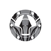 Puig Fuel Cap Cover Mod. Radical Kawasaki C/Gr