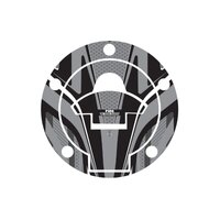 Puig Fuel Cap Cover Mod. Radical Yamaha C/Grey