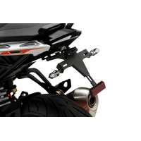 Puig License Support KTM 1290 Superduke GT 16'-18' C/Bl