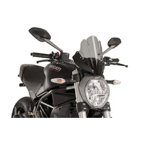 Puig New Generation Sport Screen To Suit Various Ducati Monster Models (Dark Smoke)