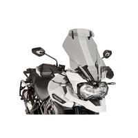 Puig Touring Screen With Visor To Suit Triumph Tiger Explorer (Smoke)