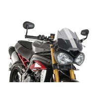 Puig New Generation Sport Screen For Various Speed/Street Triple Models (Smoke)