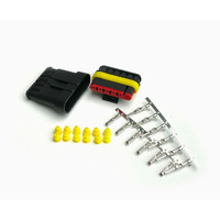 Motogadget connector Supersealed AMP-Style 6-pin complete