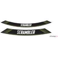 Puig Kit 8 Rim Strips Scrambler (Green)
