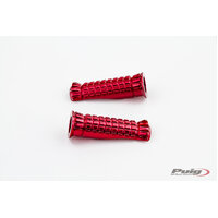 Puig R-Fighter Footpegs (Red)