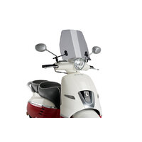 Puig Trafic Screen To Suit Peugeot Django (2016 - Onwards) - Smoke