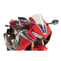 Puig 2mm Z-Racing Screen To Suit Honda CBR1000RR Models (Clear)