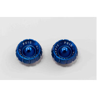 Puig Bar End Caps For Thruster Bar Ends (Blue)
