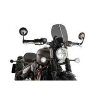 Puig New Generation Touring Screen To Suit Triumph Bonneville Bobber 2017 - Onwards (Dark Smoke)