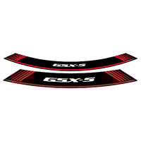 Puig Kit 8 Rim Strips GSXs (Red)