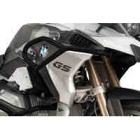 Puig Upper Engine Guards To Suit BMW R1200GS / R1250GS Models (Black)