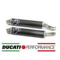 Termignoni DUCATI MONSTER S2R/S4R/S PAIR OF APPROVED CARBON SILENCERS