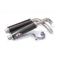 Termignoni DUCATI 748/916/996/998 PAIR OF RACING CARBON SILENCERS