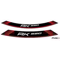 Puig Kit 8 Rim Strips Kymco Ak550 (Red)