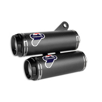 Termignoni DUCATI MONSTER 1200PAIR OF CARBON RACING SILENCERS