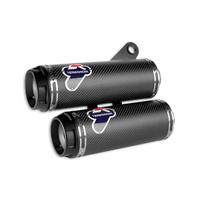 Termignoni DUCATI MONSTER 1200 PAIR OF CARBON RACING SILENCERS