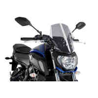 Puig New Generation Touring Screen To Suit Yamaha MT-07 2018 - 2020 (Smoke)