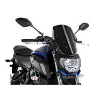 Puig New Generation Touring Screen To Suit Yamaha MT-07 2018 - 2020 (Black)