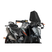 Puig New Generation Sport Screen To Suit  KTM 790 Duke/890 Duke R (Dark Smoke)
