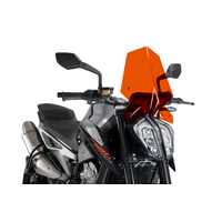 Puig New Generation Screen To Suit KTM 790 Duke 18' (Orange)