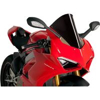 Puig R-Racer Screen To Suit Ducati Panigale V2/V4 (Black)