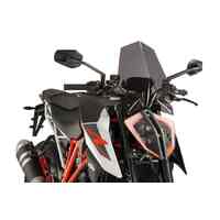 Puig New Generation Touring Screen To Suit KTM 1290 Super Duke R 2017 - 2019 (Dark Smoke)