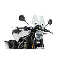 Puig New Generation Sport Screen To Suit Husqvarna Svartpilen/Vitpilen 401 (Clear)