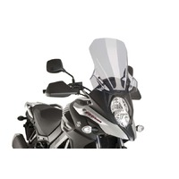 Puig Touring Screen To Suit Suzuki DL650/XT V-Strom (2017 - Onwards) - Smoke