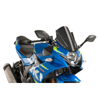 Puig Z-Racing Screen Suzuki GSX-R250 17-18'C/Carbon Loo