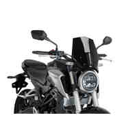 Puig New Generation Sport Screen To Suit Honda CB125R/300R Neo Sports Cafe (2018 - Onwards) - Black