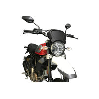 Puig Aluminium Frontal Plate To Suit Ducati Scrambler 1100 (Black)