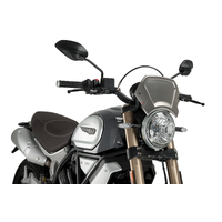 Puig Aluminium Front Plate For Ducati Scrambler C/Alu