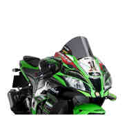 Puig R-Racing Screen To Suit Kawasaki ZX-10R Models (Dark Smoke)