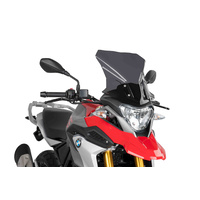 Puig Touring Screen To Suit BMW G310GS 2017 - Onwards (Dark Smoke)
