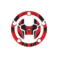 Puig Fuel Cap Cover Radikal Suzuki (Red)