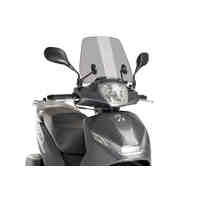 Puig Trafic Screen To Suit Peugeot Belville 125 2017 - 2020 (Smoke)