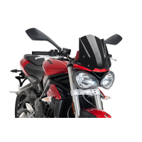 Puig New Generation Sport Screen To Suit Triumph Street Triple S 17-1