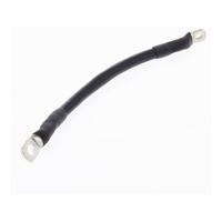 All Balls Racing 8in Long Universal Battery Cable - Black