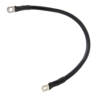 All Balls Racing 16in Long Universal Battery Cable - Black