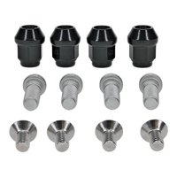 All Balls Racing Wheel Stud and Nut Kit Front 85-1144