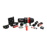 All Balls Racing  4 BOLT WINCH 3500LB with 39FT SYNTHETIC ROPE