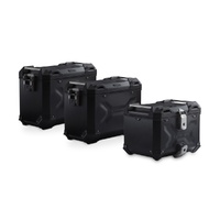 SW-Motech Adventure Luggage Set. Black. R 1300 GS Adv (24-). BMW Top Case holder.. (BOM) (ADV.07.976.75100/B)