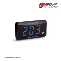 Koso SUPER SLIM BLUE - THERMOMETER FARENEITH