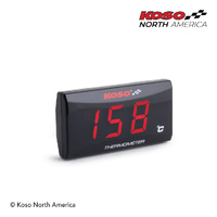 Koso SUPER SLIM RED - THERMOMETER CELCIUS