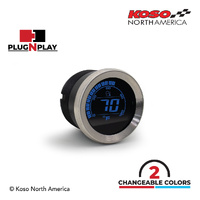 Koso HD-02T HARLEY-DAVIDSON 2'' AMBIENT TEMPERATURE - SILVER BEZE