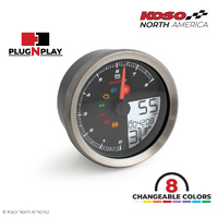 Koso TNT-B YAMAHA BOLT METER SILVER BEZEL